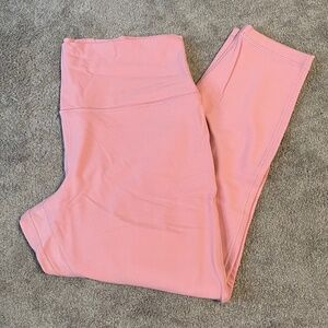 Lululemon Pink Puff Align leggings 25"